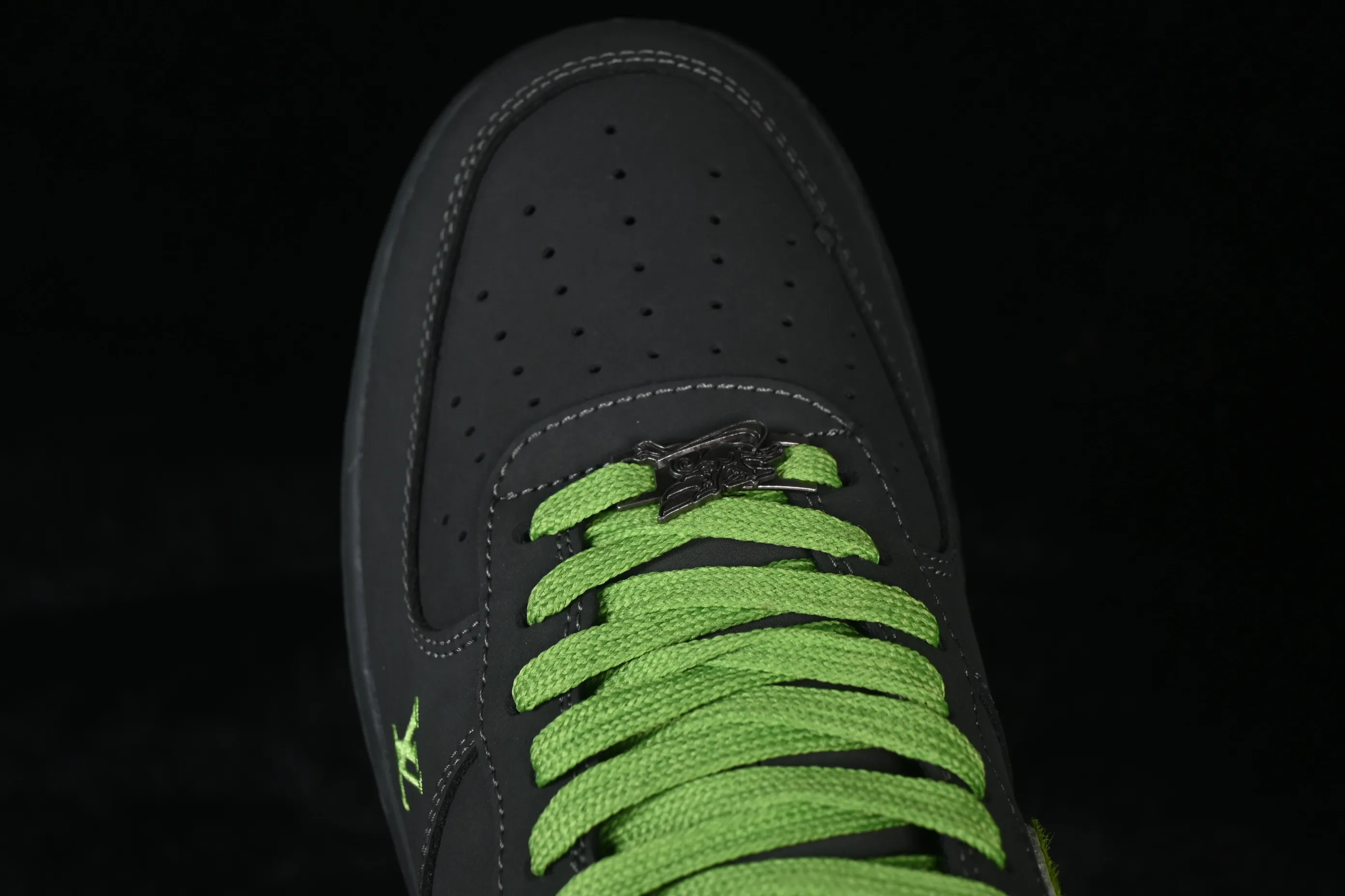 All categories Nk Air Force 1 Air Force series Nk Air Force 1 Low Air Force low-top Nike Air Force 1'07 Low Year of the Horse joint name Ink gray jade green Air Force 1 low-top casual sneakers XY9025-001